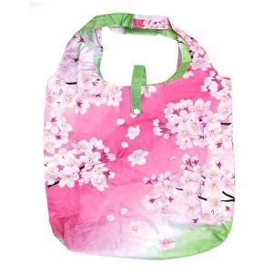 ⑥ ECZ0114 ｴｺなｼｮｯﾋﾟﾝｸﾞﾊﾞｯｸﾞ 桜