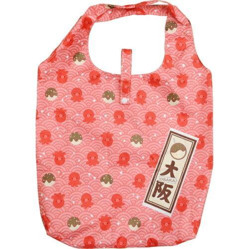 ㉑ ECZ0704 ｴｺなｼｮｯﾋﾟﾝｸﾞﾊﾞｯｸﾞ関西柄  たこ×たこ焼き