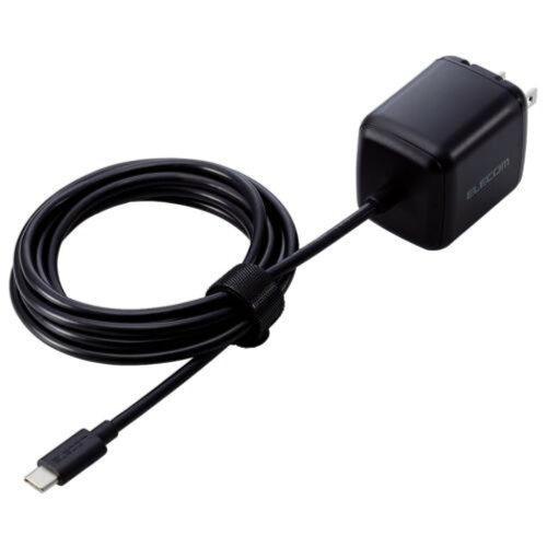 ELECOM エレコム ノートPC用ACアダプター/USB PD/USB-Cケーブル一体 2m(AC...