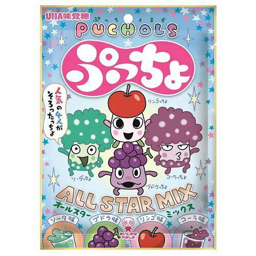 UHA味覚糖 ぷっちょ 4種アソート 入数:6