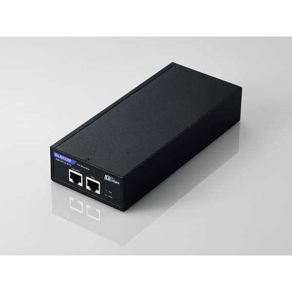 ELECOM エレコム 法人向けPoEインジェクター/802.3af/at/bt準拠(PoE++)/...