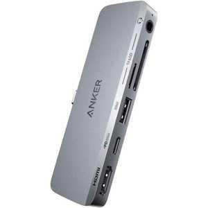 ANKER アンカー 541 USB-C Hub (6-in-1 for iPad) (グレー)(A...