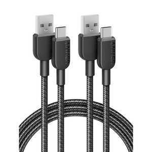 ANKER アンカー 310 高耐久ナイロン USB-A to USB-C Cable (6ft B...