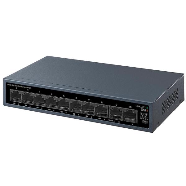 IODATA アイオーデータ 10ポートGigabit PoEハブ(BSH-GP210)
