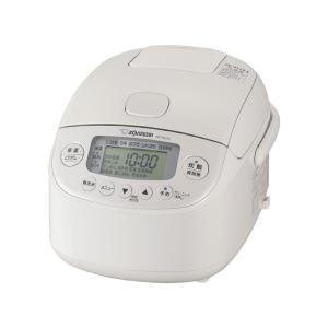 ZOJIRUSHI 象印 NPRU05 圧力IH炊飯ジャー 極め炊き ホワイト NP-RU05 3合...