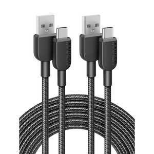 ANKER アンカー 310 高耐久ナイロン USB-A to USB-C Cable (10ft ...