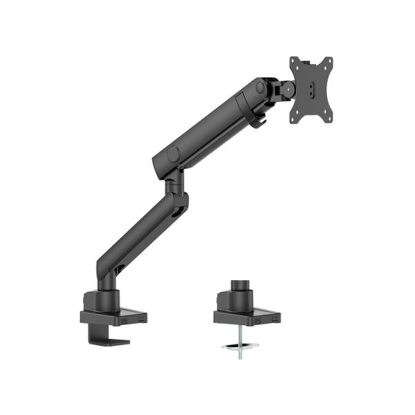 グリーンハウス(GREEN HOUSE) GH-AMES1-BK 液晶モニターアーム メカニカルスプ...