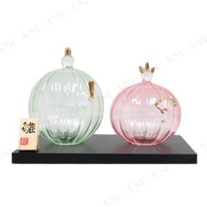 フォーカート ガラス細工 吹きガラスお雛様 花手毬 (73473) 入数:3