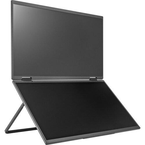 PRINCETON プリンストン 15.6型 2画面 フルHDデュアルモバイルディスプレイ(PTF-...