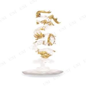 フォーカート ガラス細工 天然石昇り龍 (44428) 入数:3