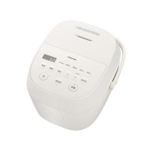 東芝 TOSHIBA 炊飯器 5.5合 IHジャー ガラスタッチパネル ホワイト RC