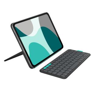 logicool Flip Folio iPad対応キーボードケース iK1185GRA（グラファイト）の商品画像
