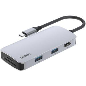 BELKIN Connect USB-C 5-in-1 マルチポートハブ(AVC007fqSGY-V...