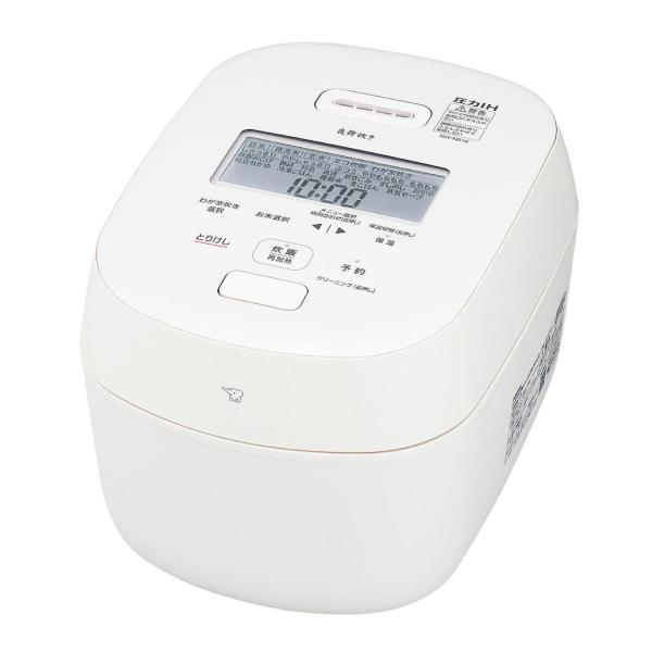 ZOJIRUSHI 象印 NWNB10 圧力IH炊飯ジャー 炎舞炊き ホワイト NW-NB10 5....