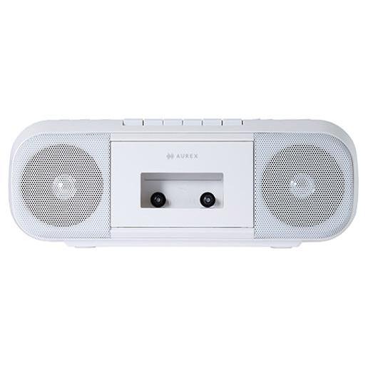 TOSHIBA 東芝 東芝 CDラジカセ(80mmスピーカー×2/単2形×6本使用/ワイドFM/ホワ...