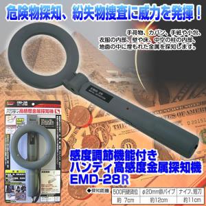 イチネンアクセス ハンディ高感度金属探知機 EMD-28R 1個