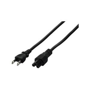 バッファロー BSACC0820BKA 電源ケーブル DELL/HP用 2.0m ブラック(BSACC0820BKA)