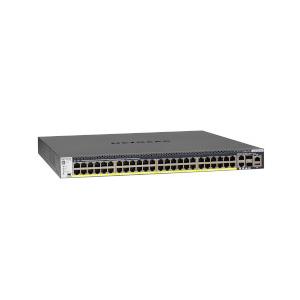 NETGEAR ネットギア GSM4352PA M4300-52G-PoE+ 1Gx48(PoE+)480W + 10GBASE-T x2 +SFP+ x2(GSM4352PA-100AJS)｜ecj