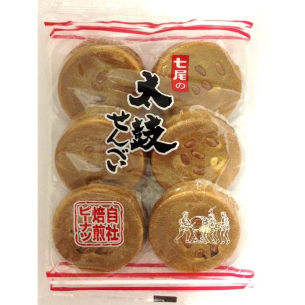 七尾製菓 太鼓せん １２枚 入数:10