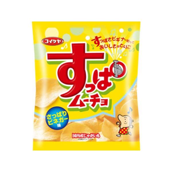 湖池屋 すっぱムーチョチップスさっぱりビネガ 55g 入数:12