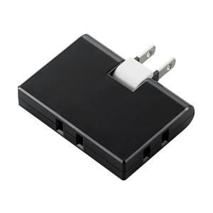 ELECOM エレコム コーナータップ/3個口/ブラック T-TR03-2300BK