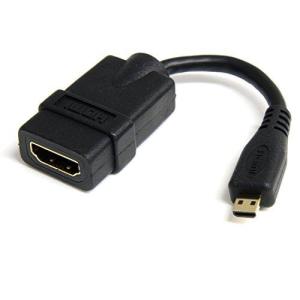 STARTECH.COM 10cm HDMI-マイクロHDMI 変換ケーブル HDADFM5IN(HDADFM5IN)｜ecj