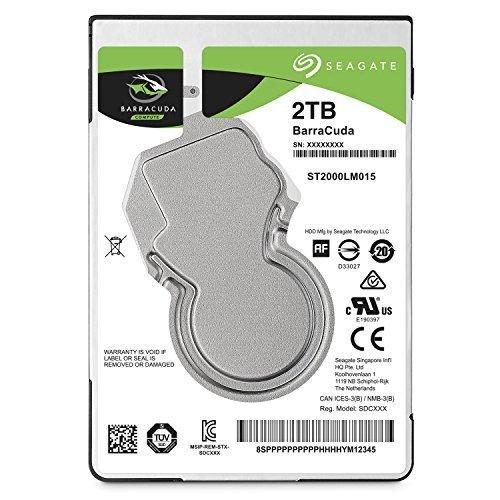 シーゲイト BarraCuda 25 2.5inch SATA 6Gb/s 2TB 128MB 54...