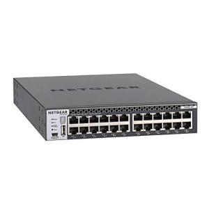 NETGEAR ネットギア XSM4324CS M4300-24X 10GBASE-T 24ポート+10G SFP+4スロット(XSM4324CS-100AJS)｜ecj