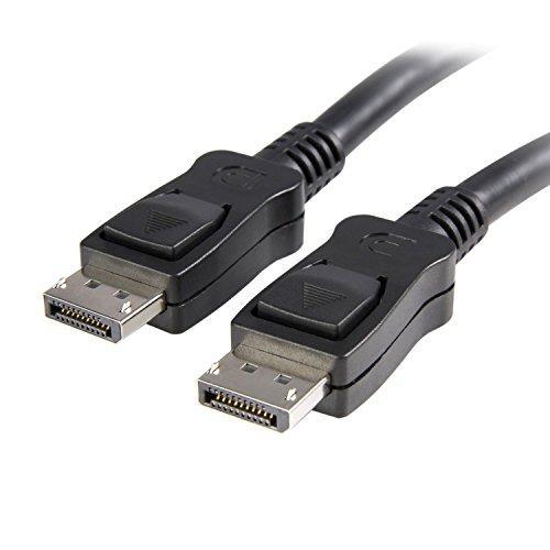 STARTECH.COM 7m ラッチ付きDisplayPortケーブル ディスプレイポート ブラッ...