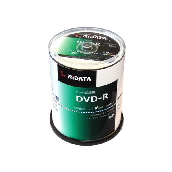 ライテック データ用 DVD-R 4.7GB 一回記録 プリンタブル 16倍 100枚入り D-R4...