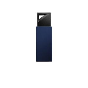 IODATA アイオーデータ USB 3.0/2.0対応 ノック式USBメモリー 32GB ブルー U3-PSH32G/B(U3-PSH32G/B)