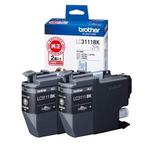 BROTHER ブラザー インクカートリッジ　ブラック2個パック　LC3111BK-2PK｜ecj