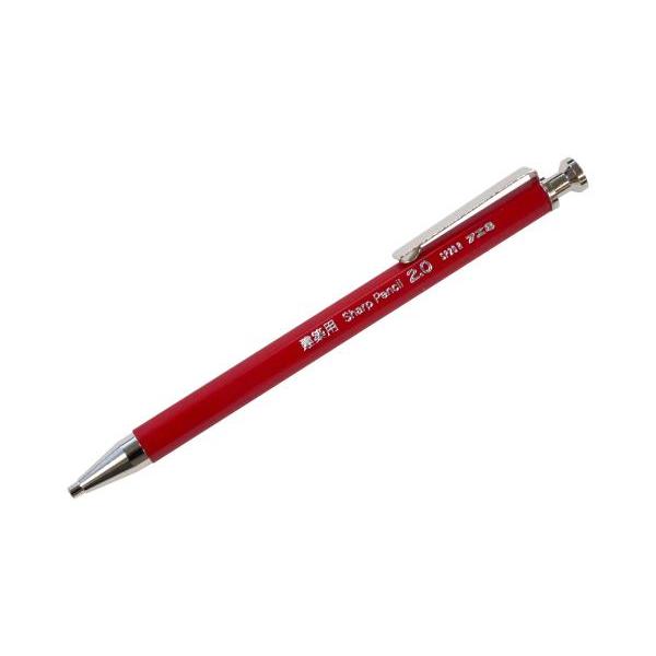 不易糊工業 SP20RHフエキ 建築用シャープペンシル2.0mm 赤8185652