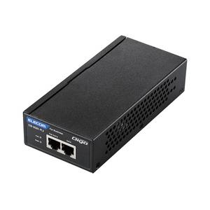 ELECOM エレコム 法人向けPoEインジェクター 802.3at/af(高出力)対応(EIB-U...