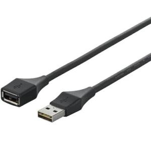 バッファロー BU2AAD50BK どっちもUSB2.0 A to A延長ケーブル5.0mブラック (BU2AAD50BK)の商品画像