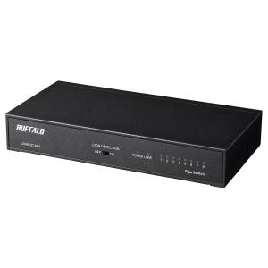 BUFFALO（バッファロー） LSW6-GT-8NS／BK Giga対応 スイッチングハブ