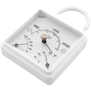 エスコ 85x35x85mm気圧 温度 湿度計 EA742BA-21