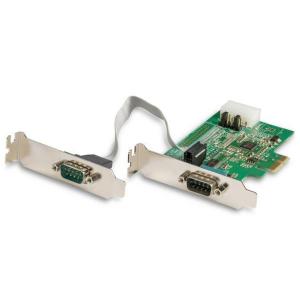 STARTECH.COM RS232Cシリアル2ポート増設PCIeカード 16950 UART Wi...