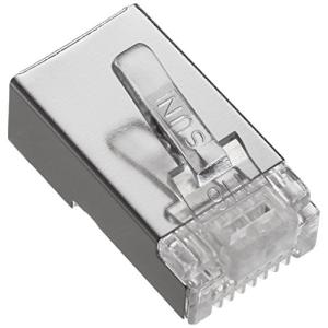 日本製線 NSP524-S Cat.5e シールド仕様RJ45モジュラープラグ ラビット