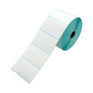 ブラザー販売 熱転写用アート紙 無地ラベル(幅80mmx長さ50mm/ラベルピッチ3mm/1巻130...