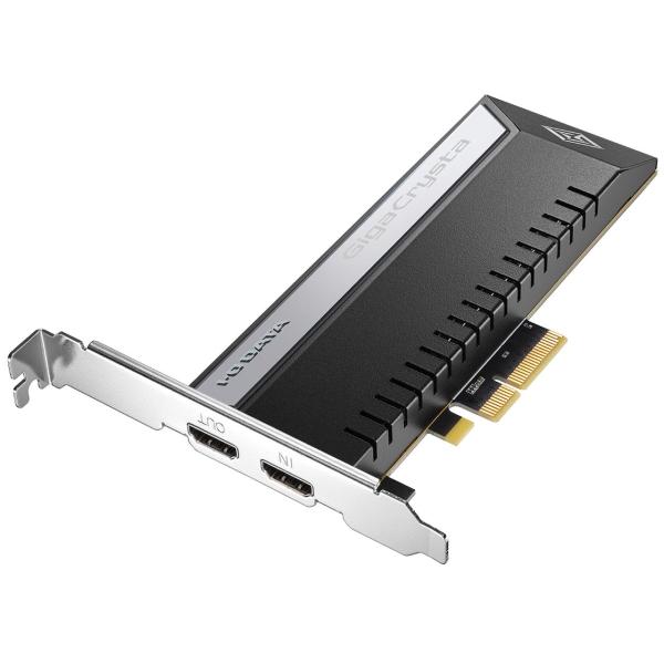 IODATA アイオーデータ 4K/60p記録対応 ソフトウェアエンコード型 PCIeキャプチャーボ...