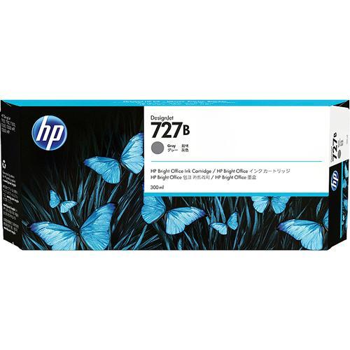 HP エイチピー HP727Bインクカートリッジ グレー300ml(3WX21A)