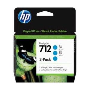 HP 712 712B 純正インク ブラック/カラー 4色セット 38/29mL HP 712 Black Standard Yield Ink Cartridge, Prints Up to 450