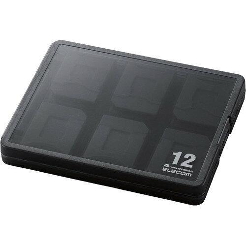 ELECOM エレコム CMC-06NMC12 SDカードケース/12枚収納/SD/microSD