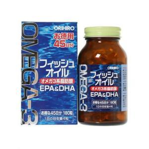 オリヒロ フィッシュオイル (EPA/DHA) 180粒｜ecj