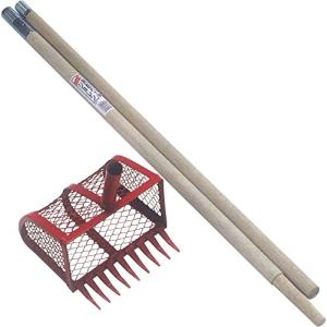 貝堀 ミニジョレン kz-5 63cm ステンレス製 潮干狩り用 貝取り