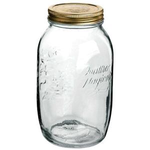 BLANCHE.ASSOCIES Inc. クアトロスタジオーニ 保存瓶 容量1500ml 約φ11.3×21cm