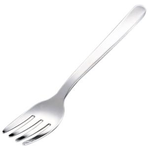 エムテートリマツ 18-0幼児用フォーク 4本刃 15cm 1個