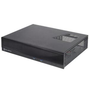 SST-ML03B SilverStone ブラック スリム型ケース Silver
