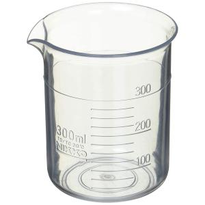 300mL 手なし TPXビーカー 1-6165-14 ニッコー・ハンセン